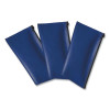 Multipurpose Zipper Deposit Bags, Polyester, 11.3" x 6.3", Blue, 3/Pack