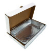 Catering Boxes, 13 x 21 x 3, White, Paper, 50/Carton