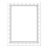 Premium Certificates, 8.5 X 11, White/Silver With Spiro Silver Foil Border,15/Pack