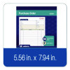 Multipart Purchase Order Pad, Two-Part Carbonless, 5.56 x 7.94, 50 Forms Total