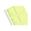 Petty Cash Receipt Book, Two-Part Carbonless, 5 x 2.75, 4 Forms/Sheet, 200 Forms Total