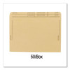 Patient File Pocket, Letter Size, Tan, 50/Box