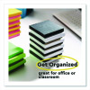 Super Sticky Pads In Energy Boost Collection Colors, 3 x 3, Limeade, 90 Sheets/Pad, 5 Pads/Pack