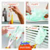 Dusters Refill, Dust Lock Fiber, Gain Original Scent, Blue, 18/Pack