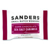 Small Batch Wonders Snack Size Dark Chocolate Sea Salt Caramels, 0.5 Oz Individually Wrapped, 48/Box