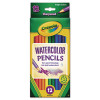 Watercolor Pencil Set, 3.3 Mm, 2B, Assorted Lead And Barrel Colors, Dozen