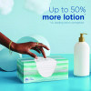 Plus Lotion Facial Tissue, 2-Ply, White, 124 Sheets/Box, 24 Boxes/Carton