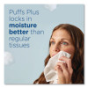 Plus Lotion Facial Tissue, 2-Ply, White, 124 Sheets/Box, 24 Boxes/Carton