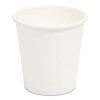 White Paper Hot Cups, 3 Oz, 100/Pack