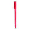 Gripped Ballpoint Pen, Stick, Medium 1 Mm, Red Ink, Red Barrel, Dozen