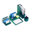 Front-Load Stackable Plastic Document Tray, 1 Section, Letter Size Files, 9.8 X 12.24 X 1.75, Teal