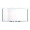 Magnetic Porcelain Dry Erase Board, 96" x 48", White Surface, Gray/Natural Aluminum Frame