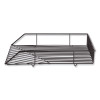 Vena Paper Tray, 1 Section, Holds 11" x 8.5" Sheets, 10.04 x 12.44 x 2.01, Black