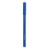 Gripped Ballpoint Pen, Stick, Medium 1 Mm, Blue Ink, Blue Barrel, Dozen