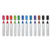Dry Erase Marker, Tank-Style, Medium Chisel Tip, Assorted Colors, 12/Pack
