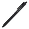 Quick Dry Gel Pen, Retractable, Fine 0.5 Mm, Black Ink, Black Barrel, 5/Pack