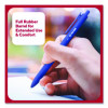 Quick Dry Gel Pen, Retractable, Medium 0.7 Mm, Blue Ink, Blue Barrel, Dozen