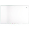 Magnetic Steel Dry Erase Board, 48" x 72", White Surface, Gray/Natural Aluminum Frame
