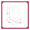 Clear Magazine File, 10.47 x 6.73 x 11.71