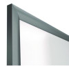 Magnetic Porcelain Dry Erase Board, 48" x 36", White Surface, Gray/Natural Aluminum Frame