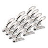Heavy-Duty Staple Remover, Satin Chrome, 12/Carton