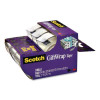 Gift Wrap Tape With Dispenser, 1" Core, 0.75" x 300", Transparent, 3/Pack