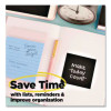 Pads In Simply Serene Colors, Unruled, 3 x 3, (2) Pads Of 45 Sheets, (1) Pad Of 35 Sheets, 3 Pads/Pack