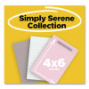 Pads In Simply Serene Colors, Note Ruled, 4 x 6, Assorted Colors, 90 Sheets/Pad, 3 Pads/Pack