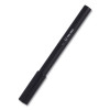 Quick Dry Gel Pen, Retractable, Medium 0.7 Mm, Black Ink, Black Barrel, 5/Pack