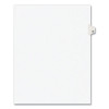 Preprinted Legal Exhibit Side Tab Index Dividers, Avery Style, 10-Tab, 56, 11 X 8.5, White, 25/Pack, (1056)