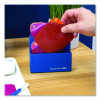 Versanotes Desk Organizer, 3 Compartments, 4.7 x 0.4 x 2.05, Blue, Plastic