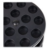 Anchor Collection 3-Tier Single Serve Pod Carousel Countertop Organizer, 9.5 x 9.5 x 11.75, Black