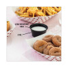 Plastic Portion Cup, 2 Oz, Black, 200/Bag, 12 Bags/Carton