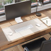 Vegan Leather Desk Pads, 36" x 17", Sandstone
