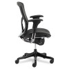 Alera Eq Series Ergonomic Multifunction Mid-Back Mesh Chair, Supports Up To 250 Lb, Black