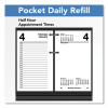 Desk Calendar Refill, 3.5 x 6, White Sheets, 12-Month (Jan To Dec): 2026