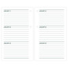Desk Calendar Refill, 3.5 x 6, White Sheets, 12-Month (Jan To Dec): 2026