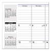 Dayminder Monthly Planner, Ruled Blocks, 12" x 8", Black Cover, 14-Month: Dec 2025 To Jan 2027