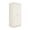 Assembled 78" High Heavy-Duty Welded Storage Cabinet, Four Adjustable Shelves, 36w X 24d, Putty