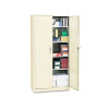 Assembled 78" High Heavy-Duty Welded Storage Cabinet, Four Adjustable Shelves, 36w X 24d, Putty