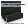 Lateral File, 5 Legal/Letter/A4/A5-Size File Drawers, Black, 36" x 18.63" x 67.63"