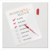 Clear Self-Adhesive Laminating Sheets, 3 Mil, 9" X 12", Matte Clear, 50/Box