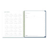 Ashlyn Weekly/Monthly Planner, Floral Artwork, 11 x 8.5, Navy/Multicolor Cover, 12-Month (Jan To Dec): 2026