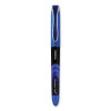 Fountain Pen, Fine 0.6 Mm, Blue Ink, Black/Blue Barrel, 12/Pack
