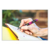 Fountain Pen, Fine 0.6 Mm, Blue Ink, Black/Blue Barrel, 12/Pack