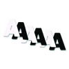 Black And White Poster Letters And Numbers, 10" Tall, Assorted Character Colors, 310/Pack