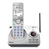 Connect To Cell Dl72310 Cordless Telephone, Base And 2 Additional Handsets, White/Silver