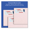 Easy Peel White Address Labels With Sure Feed Technology, Inkjet Printers, 1 X 2.63, White, 30/Sheet, 10 Sheets/Pack