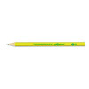 Ticonderoga Laddie Woodcase Pencil, Hb (#2), Black Lead, Yellow Barrel, Dozen