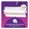 Wetjet System Wood Mopping Pad, 5.4 x 11.3, White, 20/Pack